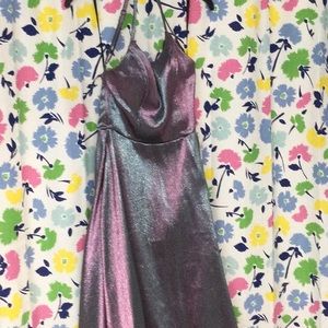 Xtraordinary Teal/Pink Prom Dress NWT